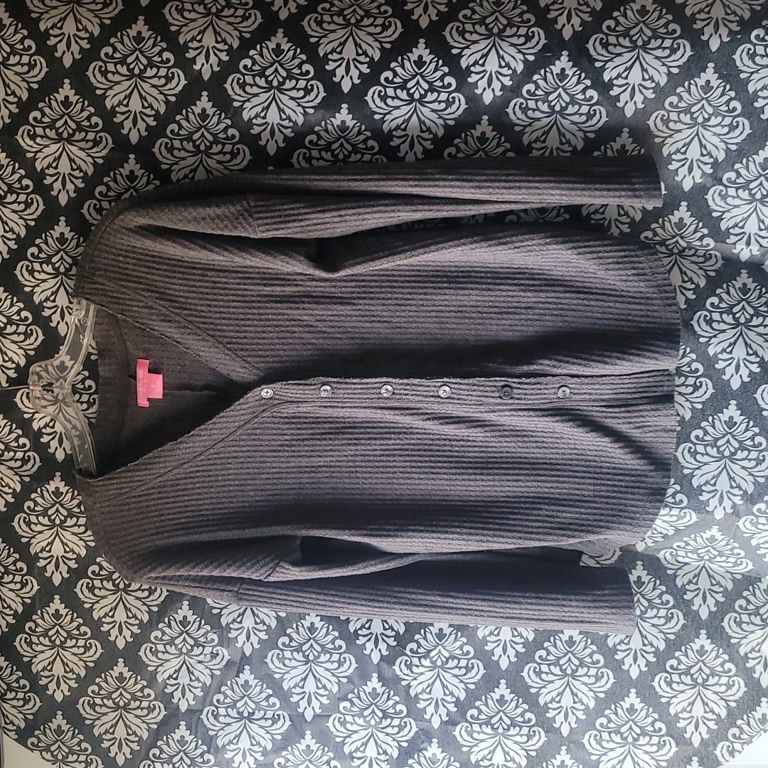 Waffle Button Up